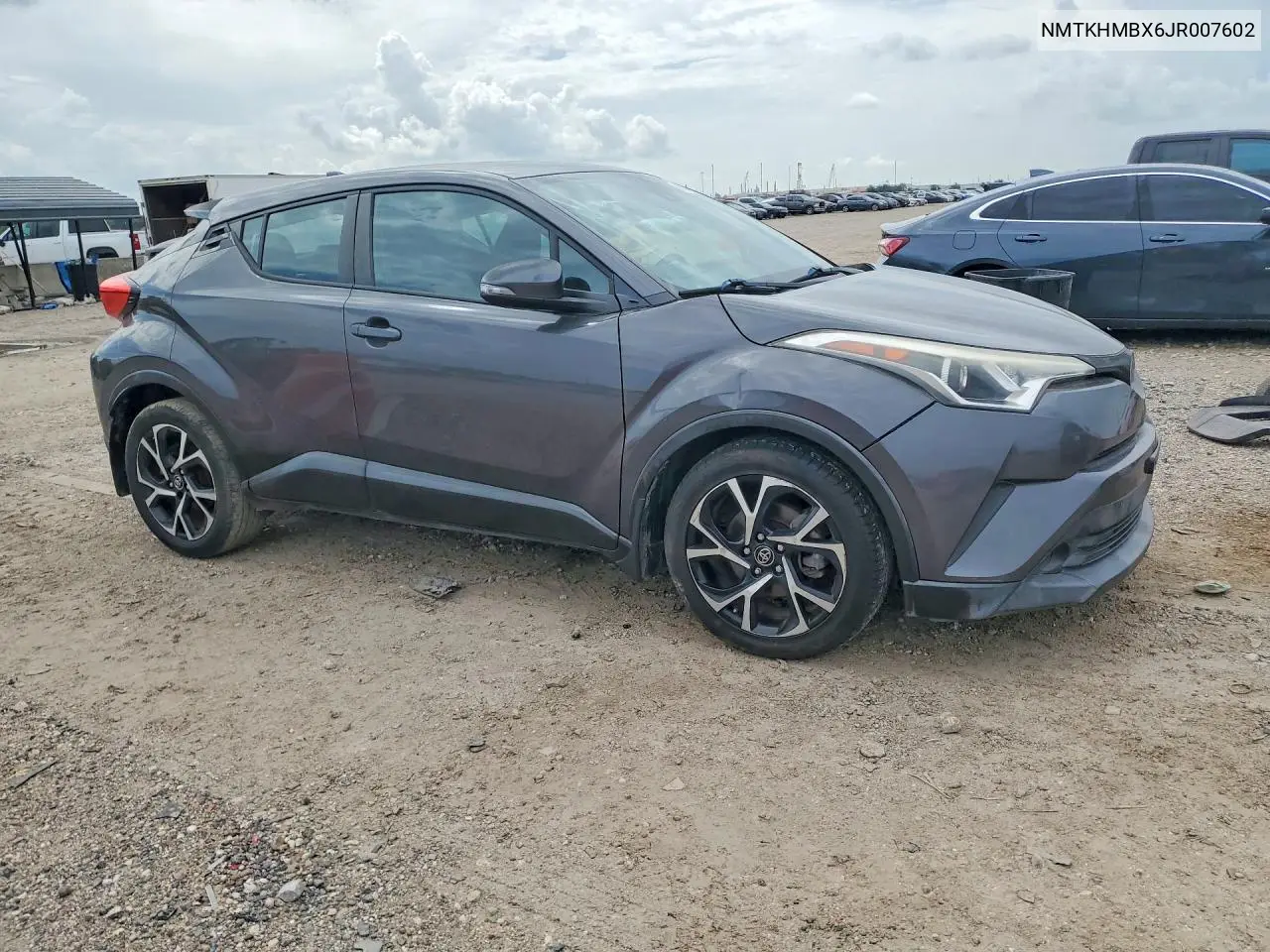 2018 Toyota C-Hr Xle VIN: NMTKHMBX6JR007602 Lot: 60599906