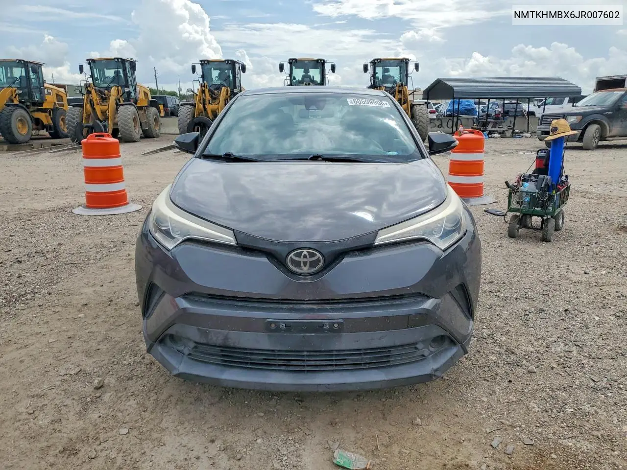 2018 Toyota C-Hr Xle VIN: NMTKHMBX6JR007602 Lot: 60599906