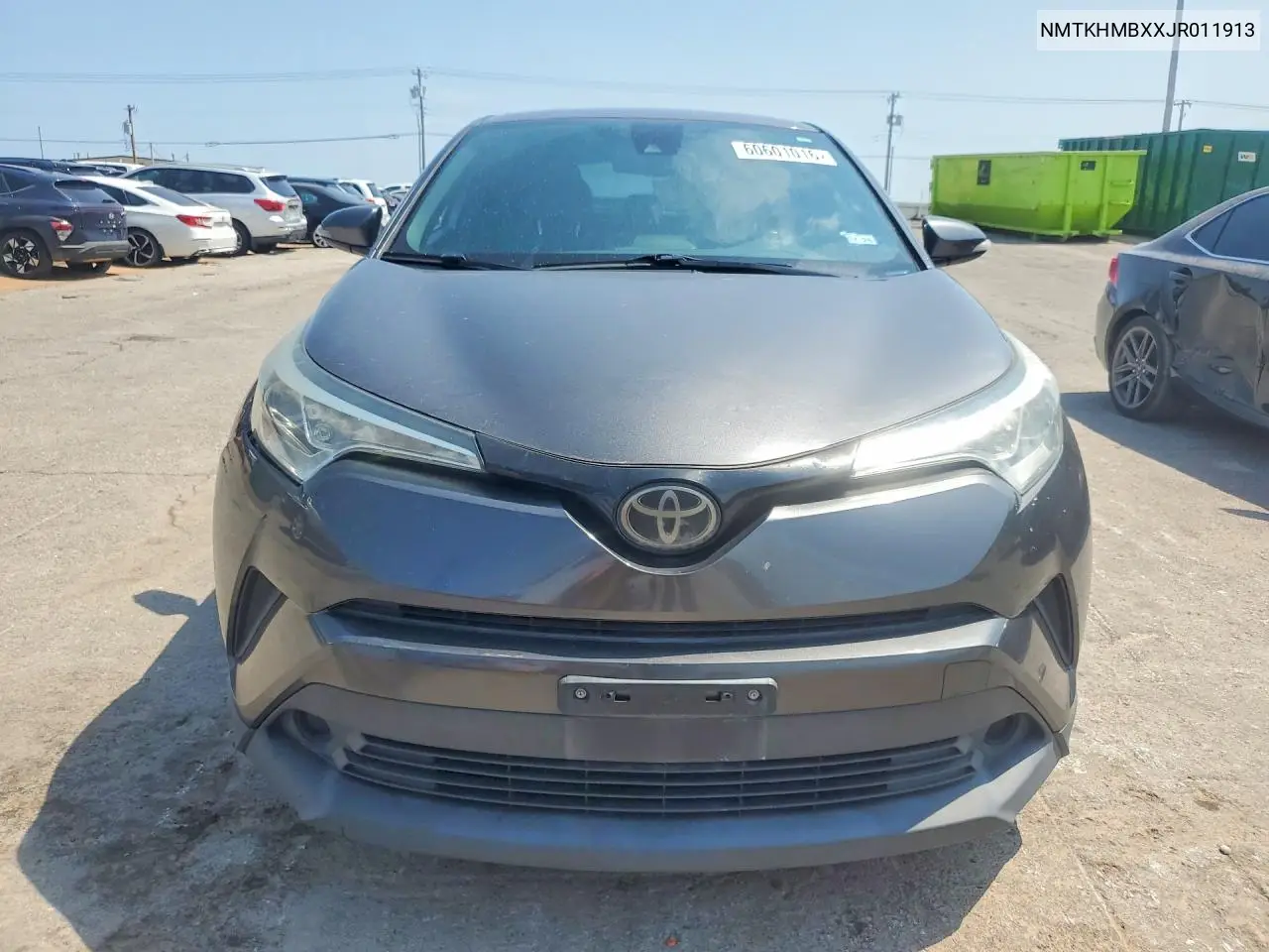 2018 Toyota C-Hr Xle VIN: NMTKHMBXXJR011913 Lot: 60601016