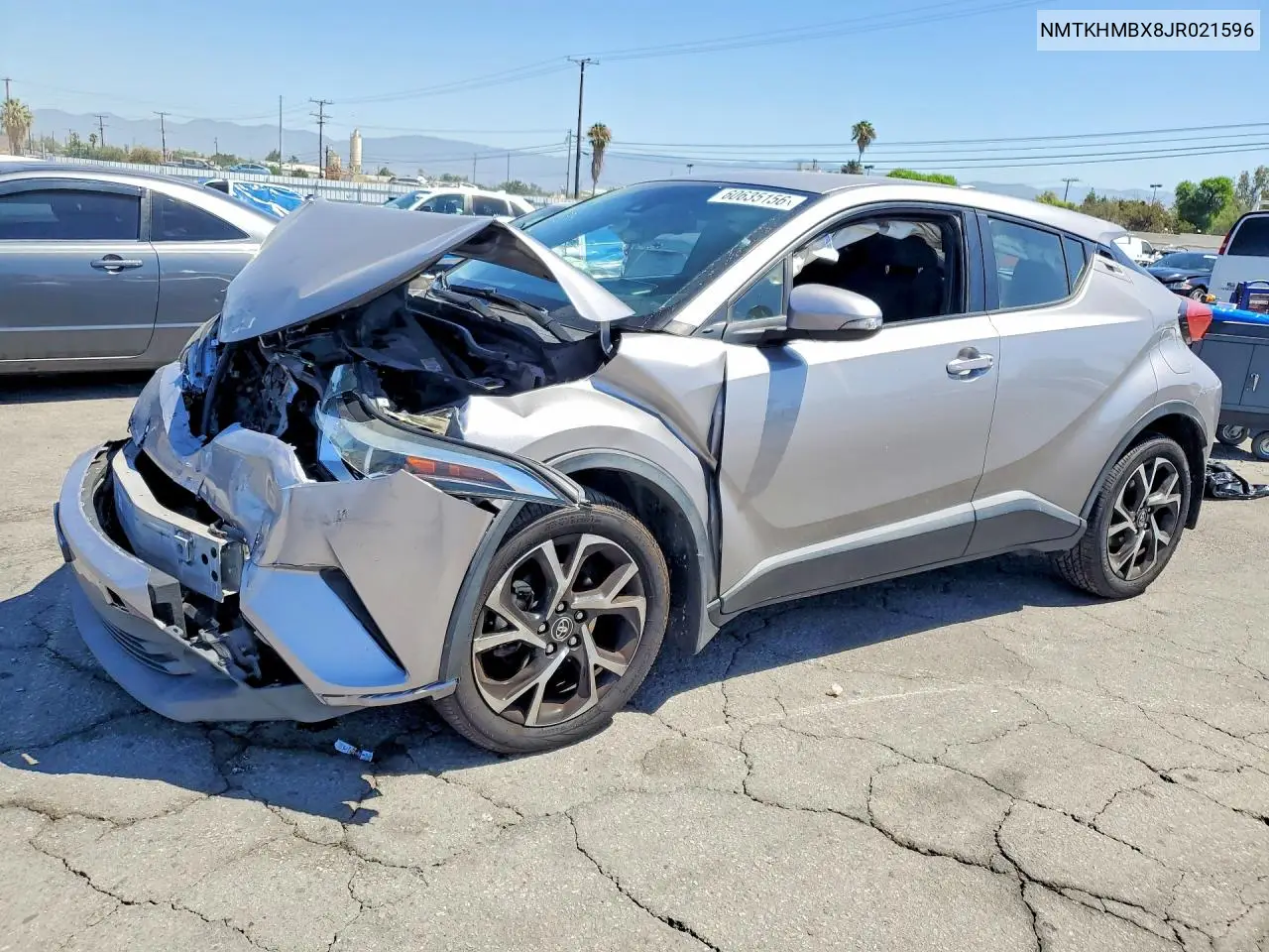 2018 Toyota C-Hr Xle Premium VIN: NMTKHMBX8JR021596 Lot: 60635156