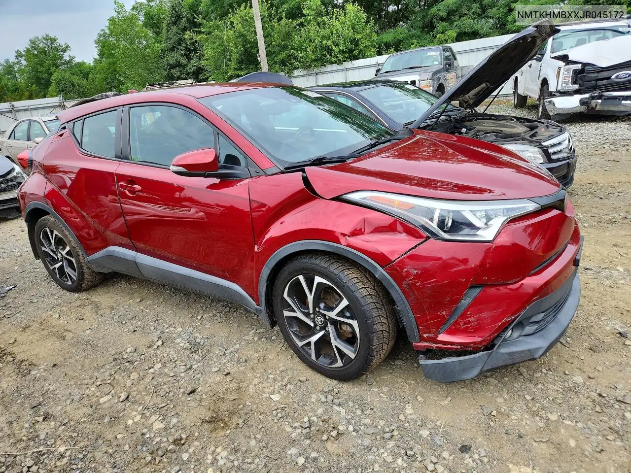 2018 Toyota C-Hr Xle Premium VIN: NMTKHMBXXJR045172 Lot: 60739766