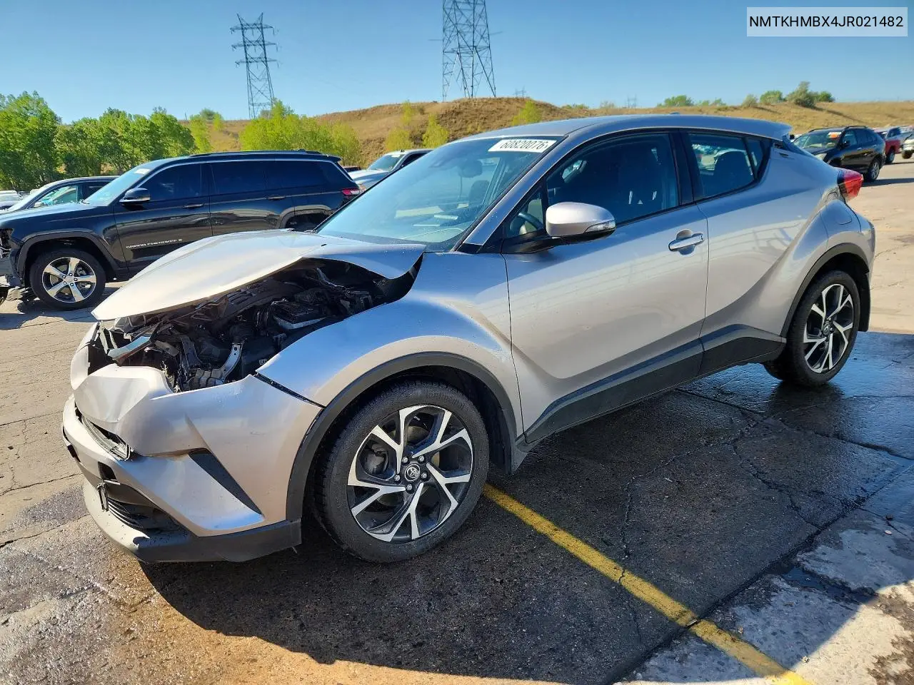 2018 Toyota C-Hr Xle Premium VIN: NMTKHMBX4JR021482 Lot: 60820076