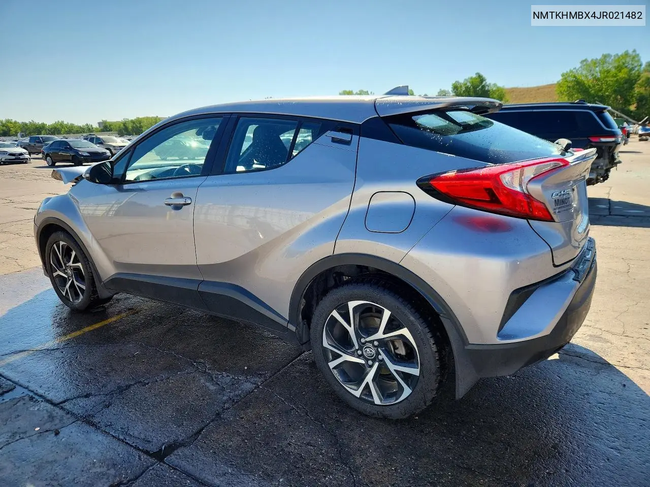 2018 Toyota C-Hr Xle Premium VIN: NMTKHMBX4JR021482 Lot: 60820076