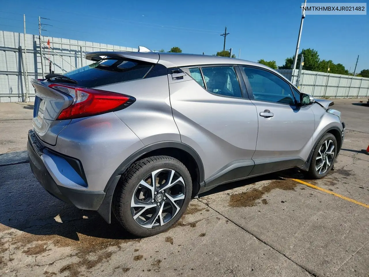2018 Toyota C-Hr Xle Premium VIN: NMTKHMBX4JR021482 Lot: 60820076