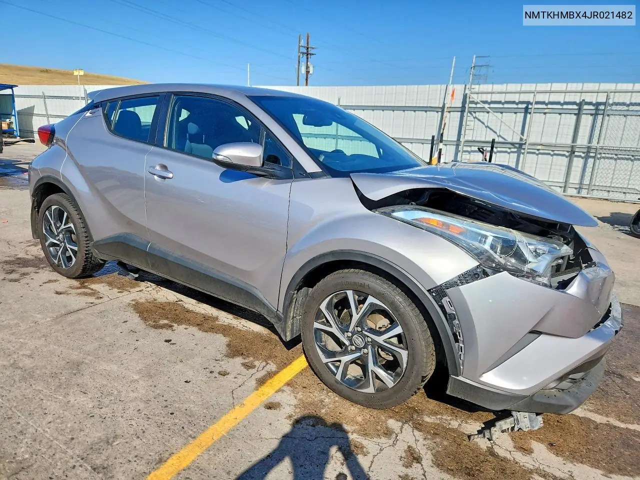 2018 Toyota C-Hr Xle Premium VIN: NMTKHMBX4JR021482 Lot: 60820076