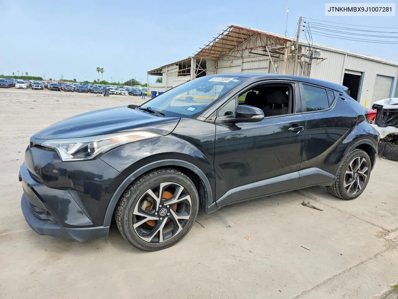 2018 Toyota C-Hr Xle VIN: JTNKHMBX9J1007281 Lot: 61123396