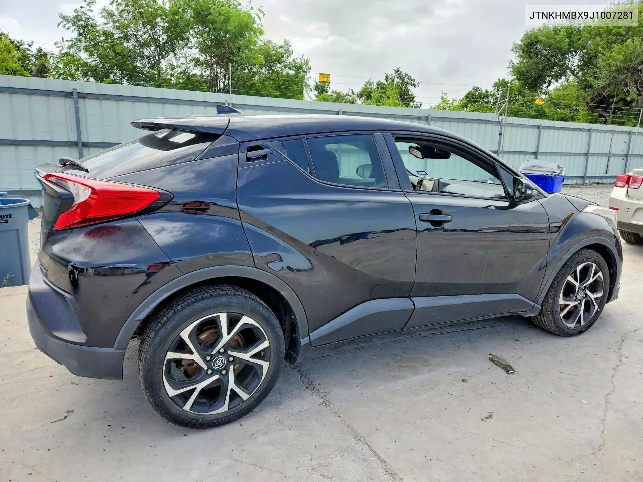 2018 Toyota C-Hr Xle VIN: JTNKHMBX9J1007281 Lot: 61123396