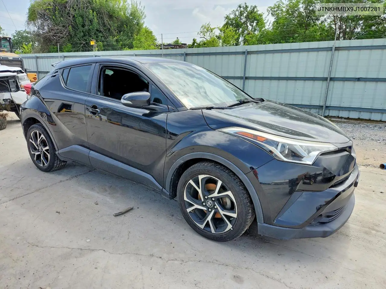 2018 Toyota C-Hr Xle VIN: JTNKHMBX9J1007281 Lot: 61123396