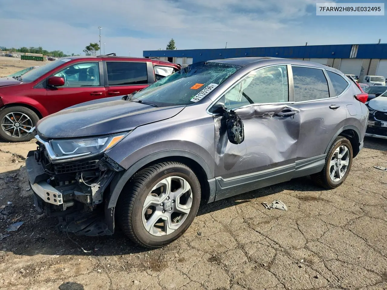 2018 Toyota C-Hr VIN: 7FARW2H89JE032495 Lot: 61135196