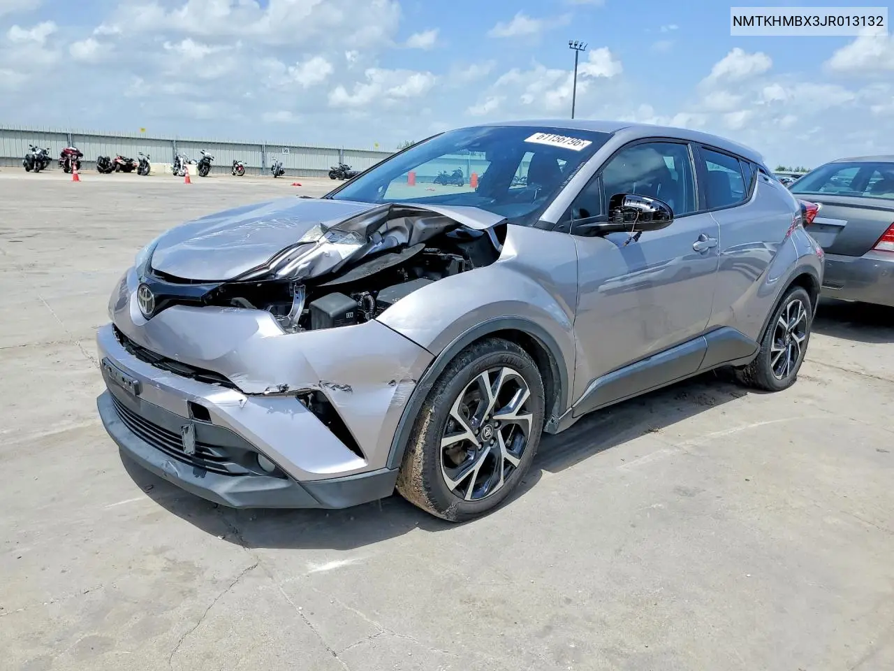 2018 Toyota C-Hr Xle Premium VIN: NMTKHMBX3JR013132 Lot: 61156796