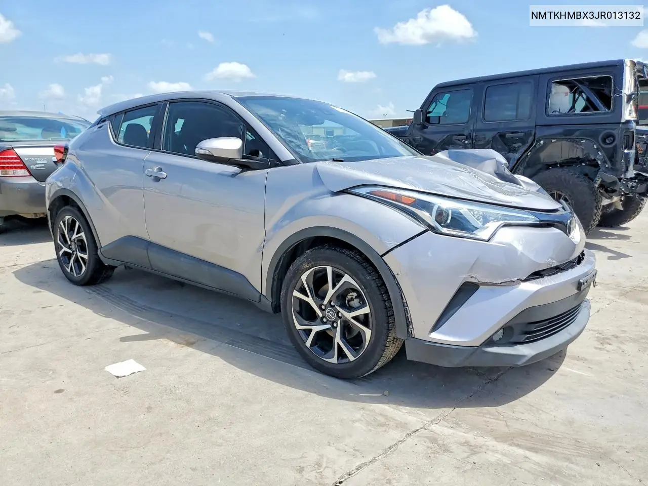 2018 Toyota C-Hr Xle Premium VIN: NMTKHMBX3JR013132 Lot: 61156796