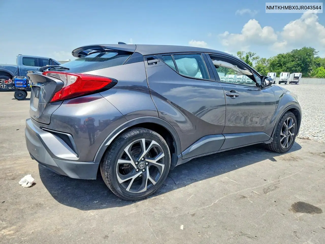 2018 Toyota C-Hr Xle VIN: NMTKHMBX0JR043544 Lot: 61282286