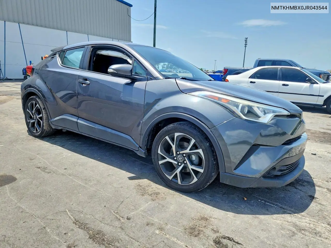 2018 Toyota C-Hr Xle VIN: NMTKHMBX0JR043544 Lot: 61282286