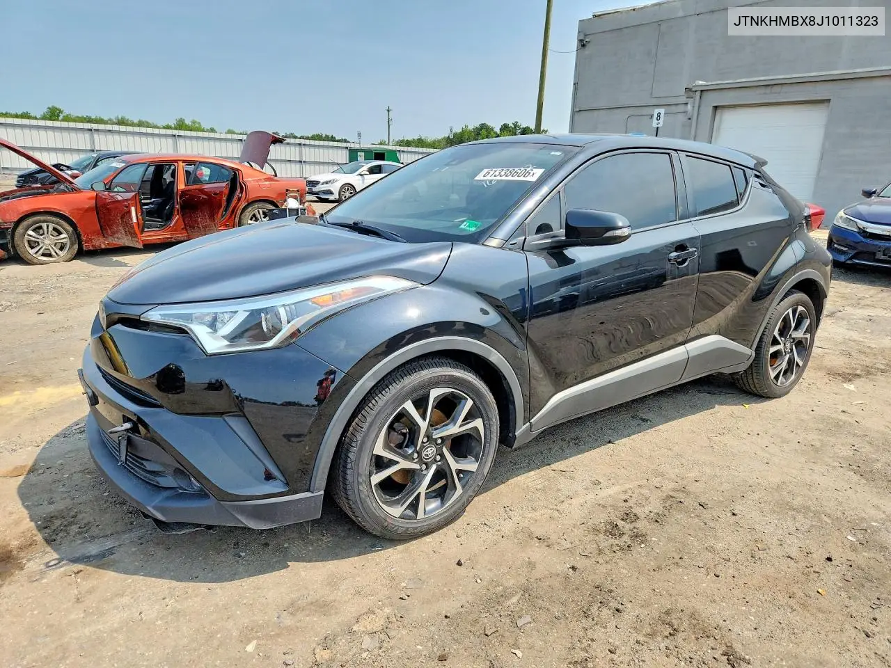 2018 Toyota C-Hr Xle Premium VIN: JTNKHMBX8J1011323 Lot: 61338606