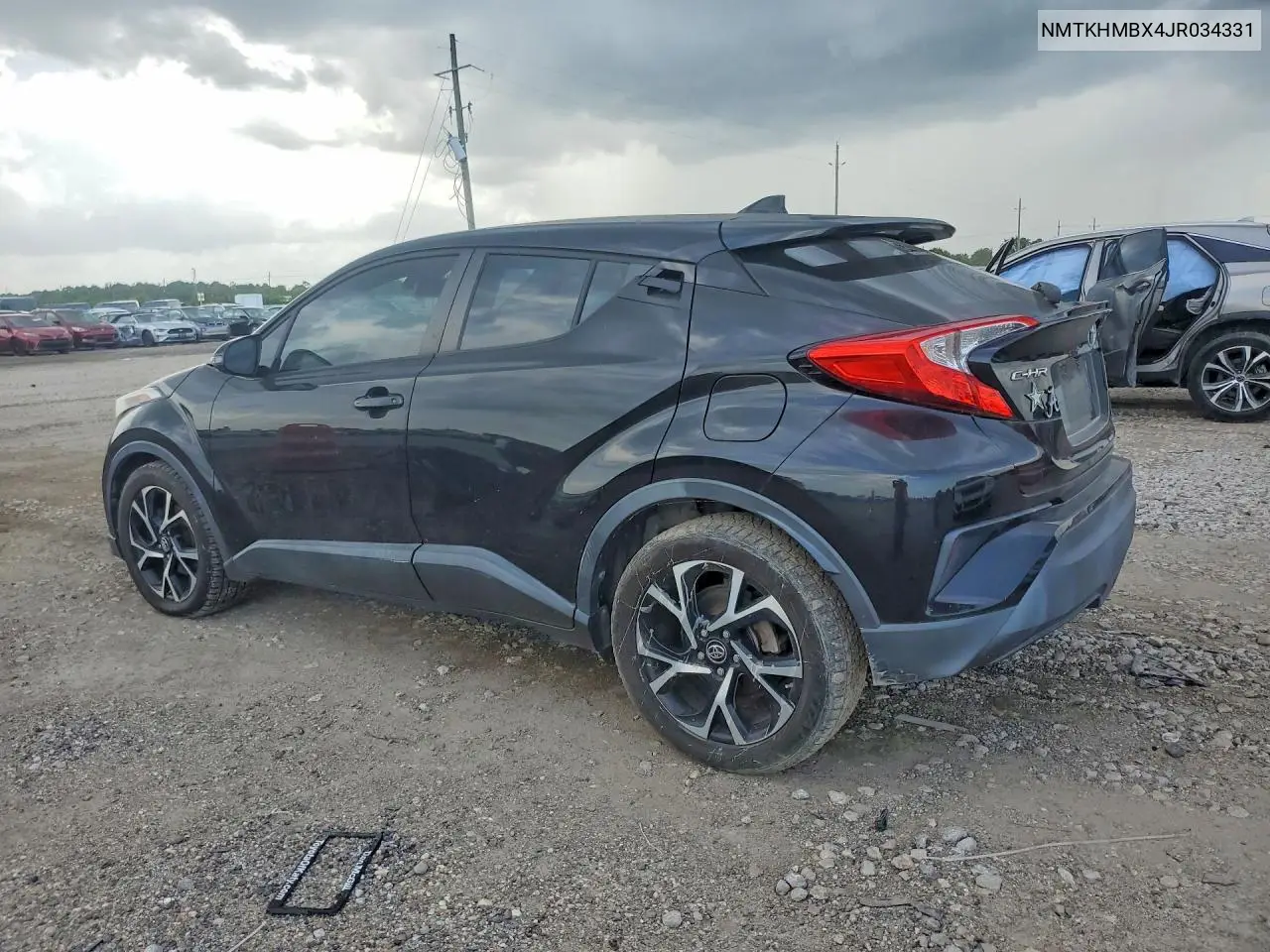 2018 Toyota C-Hr Xle Premium VIN: NMTKHMBX4JR034331 Lot: 61542276
