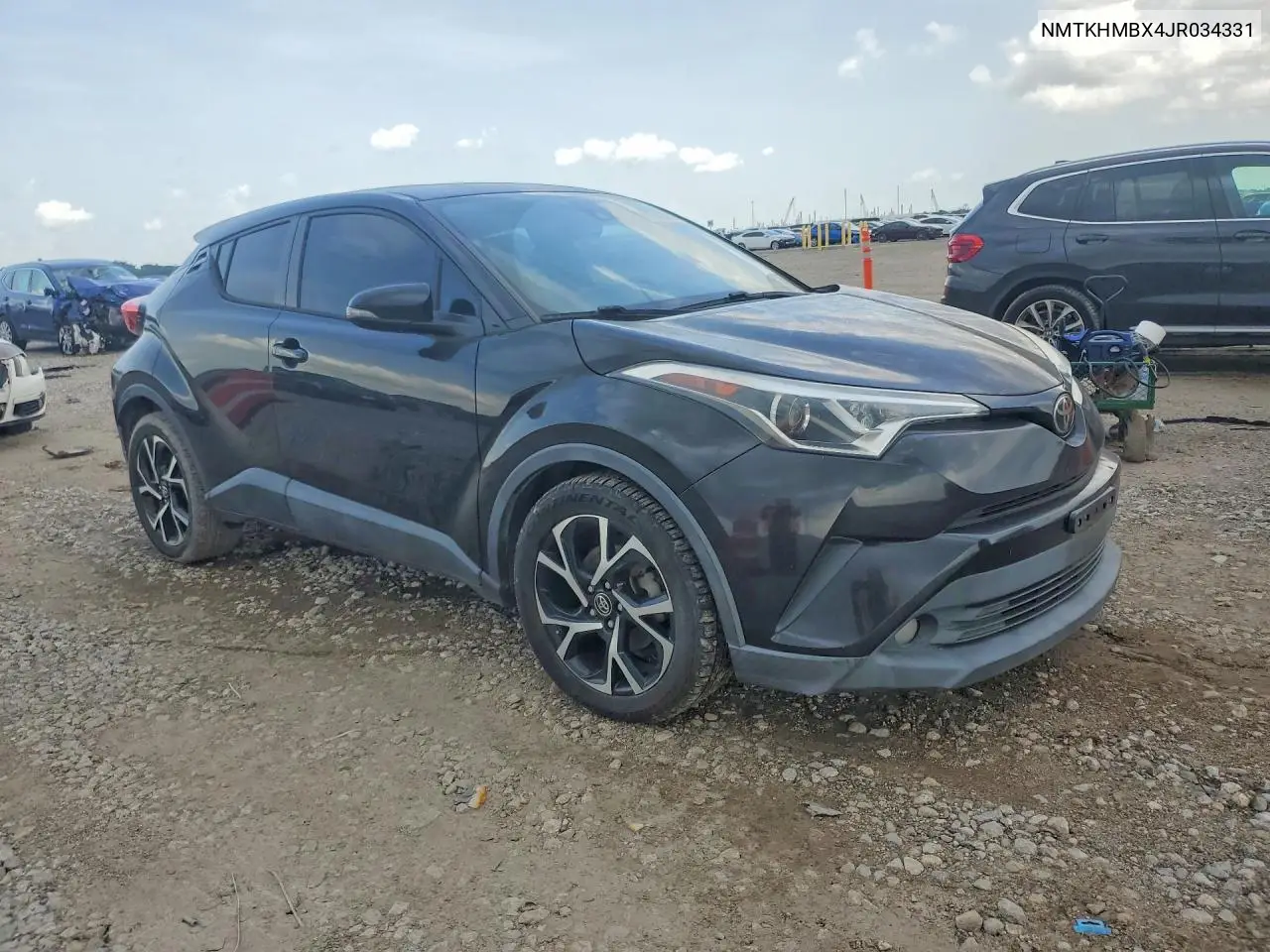 2018 Toyota C-Hr Xle Premium VIN: NMTKHMBX4JR034331 Lot: 61542276