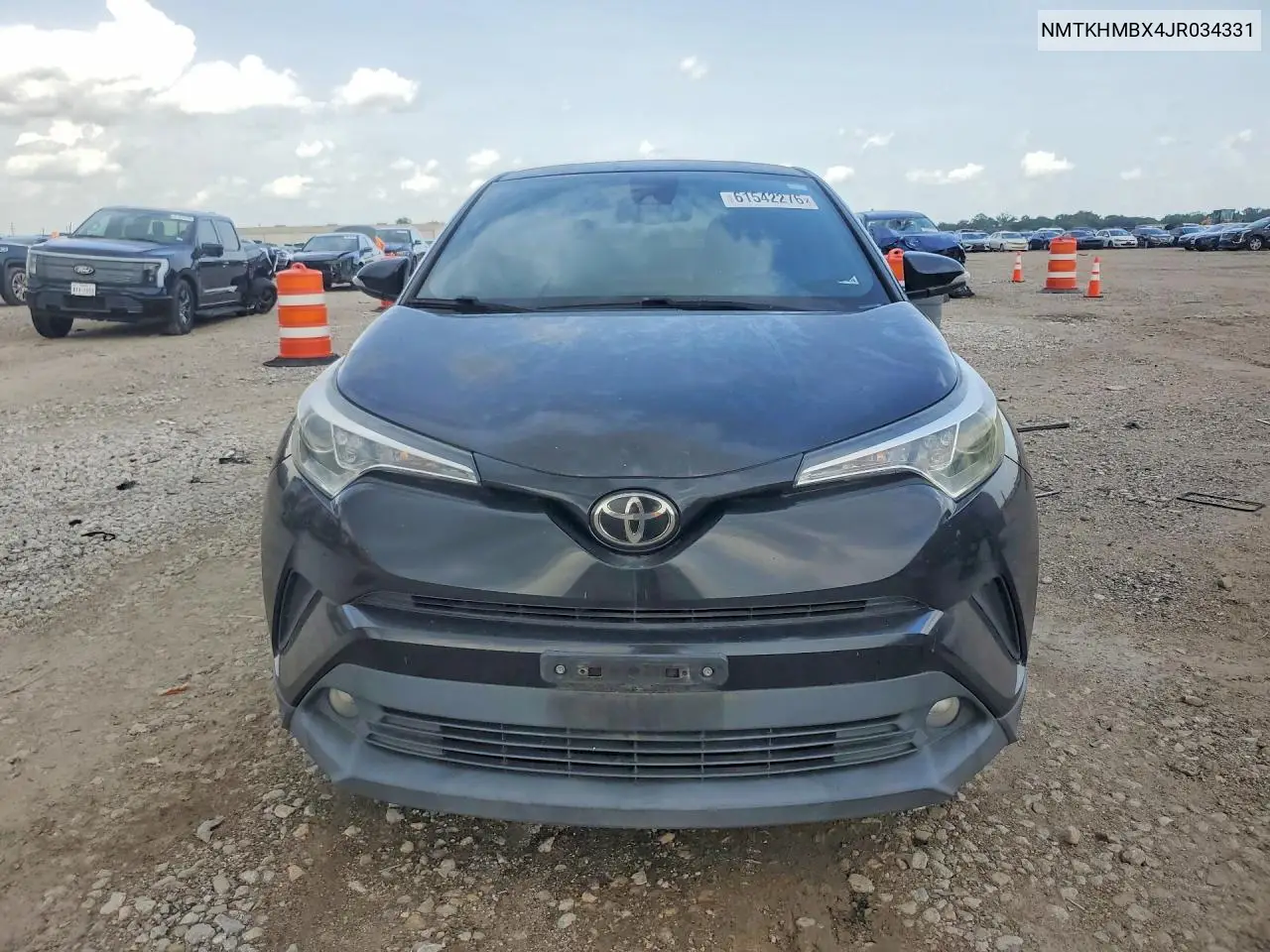 2018 Toyota C-Hr Xle Premium VIN: NMTKHMBX4JR034331 Lot: 61542276