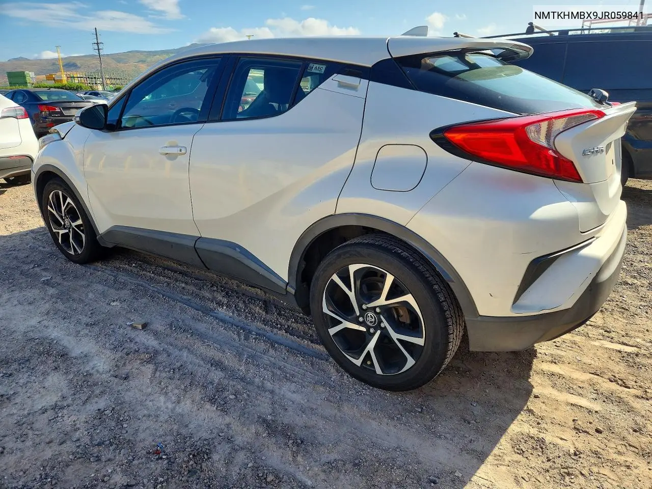 2018 Toyota C-Hr Xle VIN: NMTKHMBX9JR059841 Lot: 61559486
