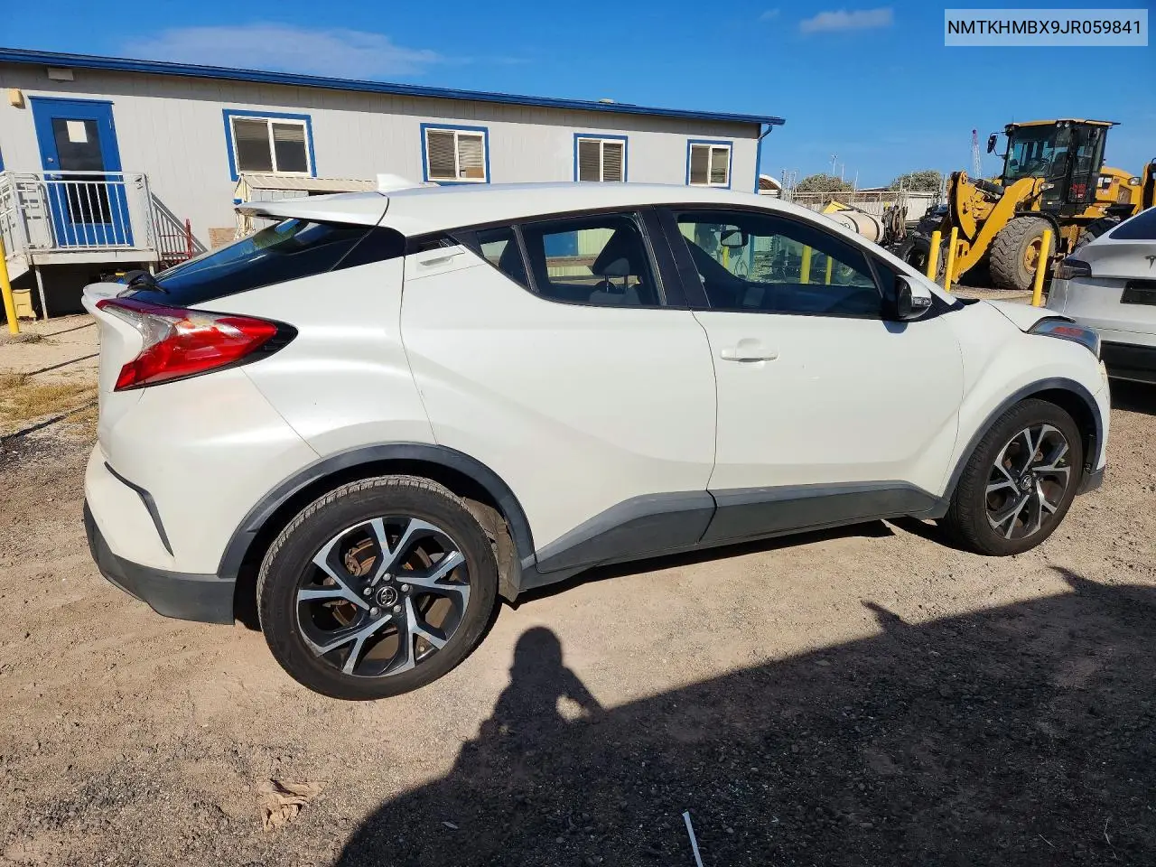2018 Toyota C-Hr Xle VIN: NMTKHMBX9JR059841 Lot: 61559486