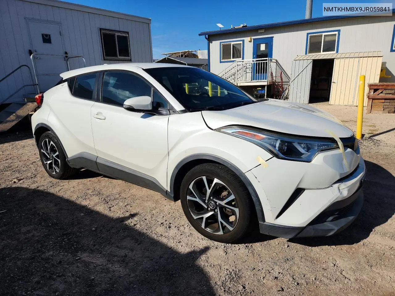 2018 Toyota C-Hr Xle VIN: NMTKHMBX9JR059841 Lot: 61559486