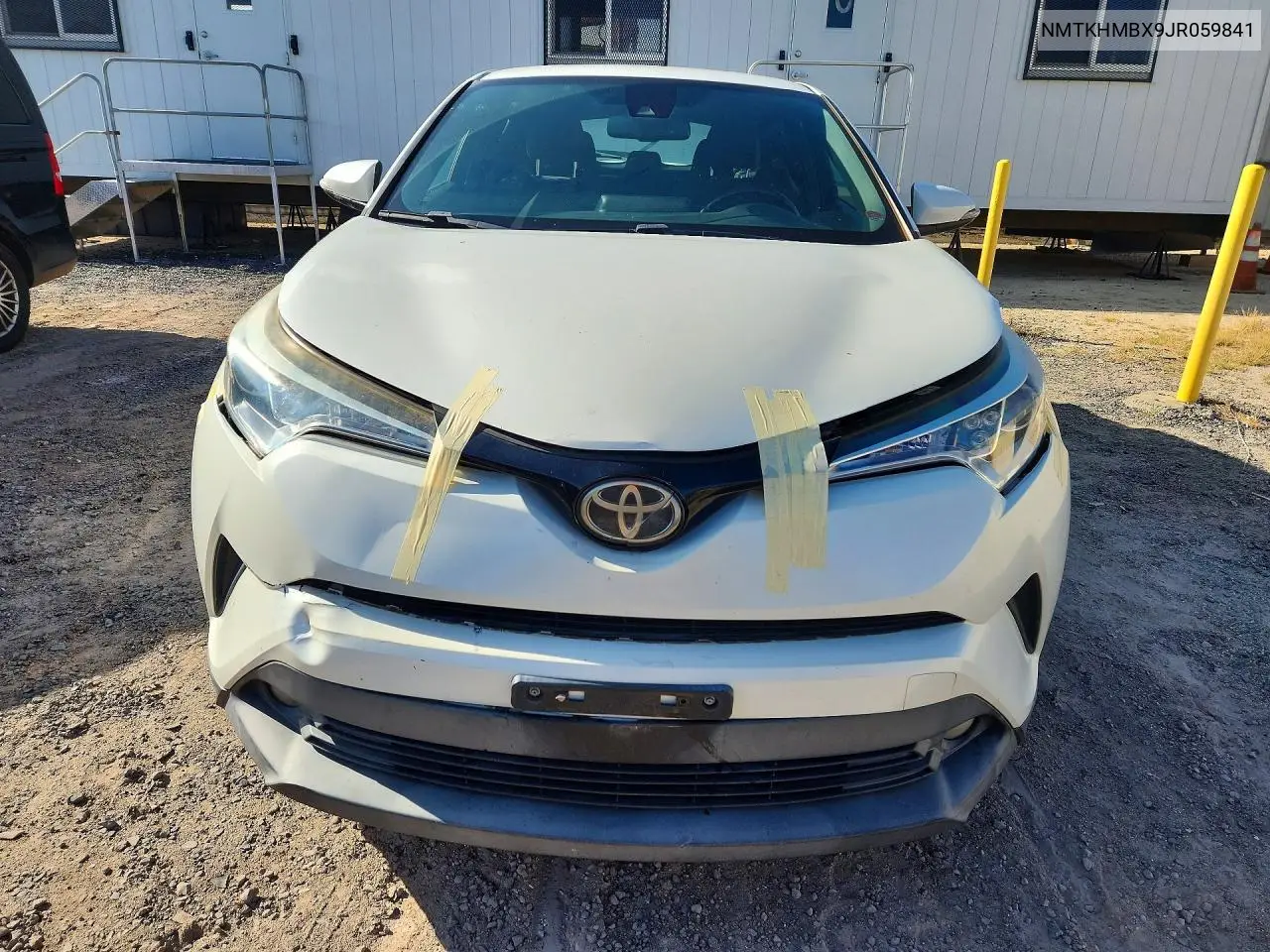 2018 Toyota C-Hr Xle VIN: NMTKHMBX9JR059841 Lot: 61559486