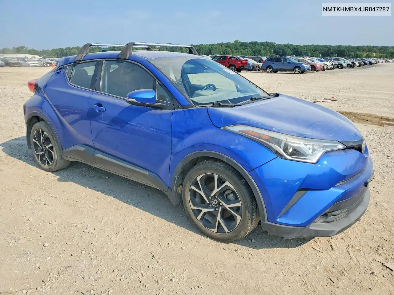 2018 Toyota C-Hr Xle VIN: NMTKHMBX4JR047287 Lot: 61677316