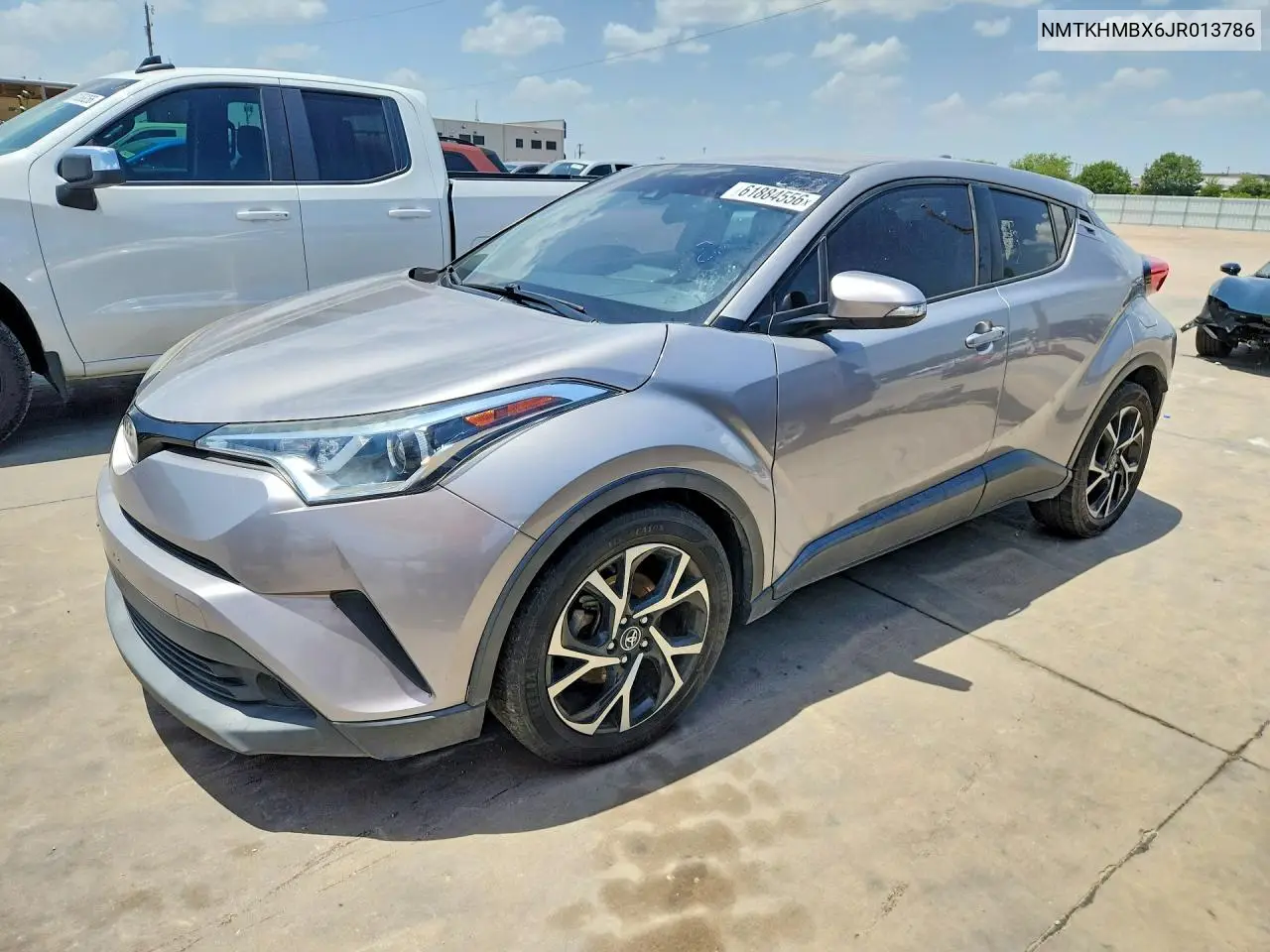 2018 Toyota C-Hr Xle VIN: NMTKHMBX6JR013786 Lot: 61884556