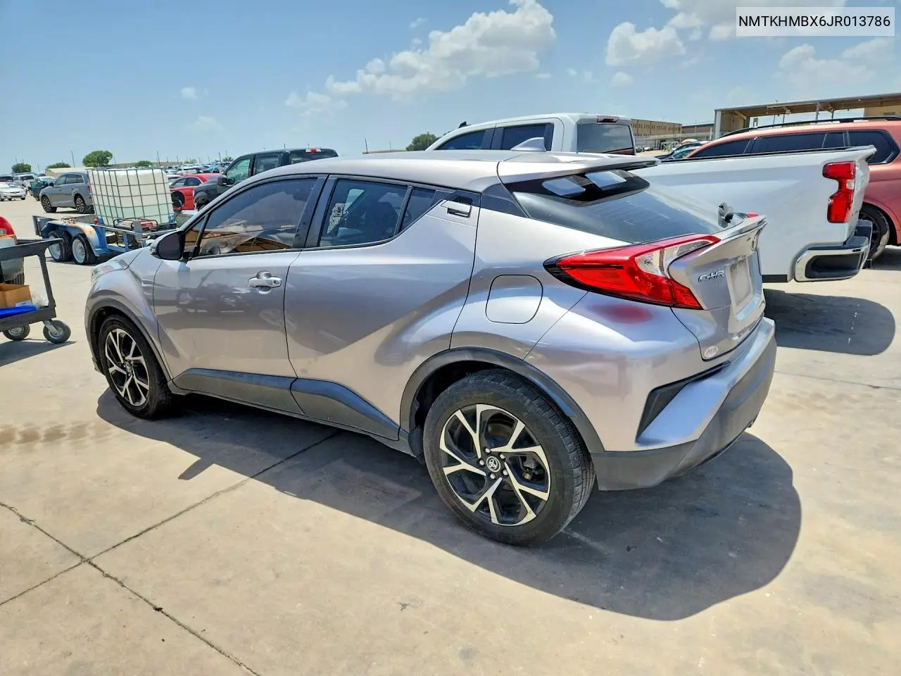2018 Toyota C-Hr Xle VIN: NMTKHMBX6JR013786 Lot: 61884556