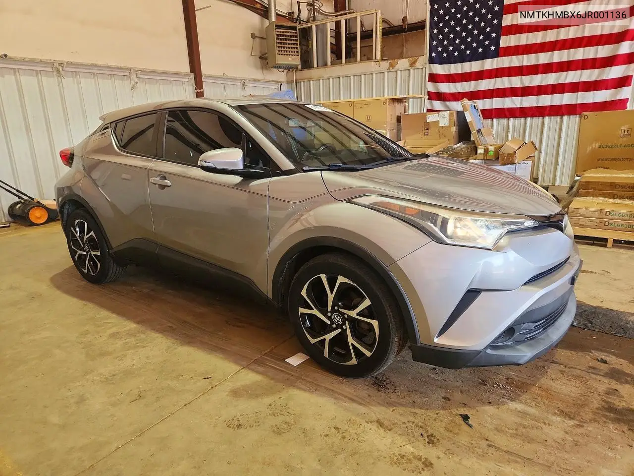 2018 Toyota C-Hr Xle VIN: NMTKHMBX6JR001136 Lot: 61997736