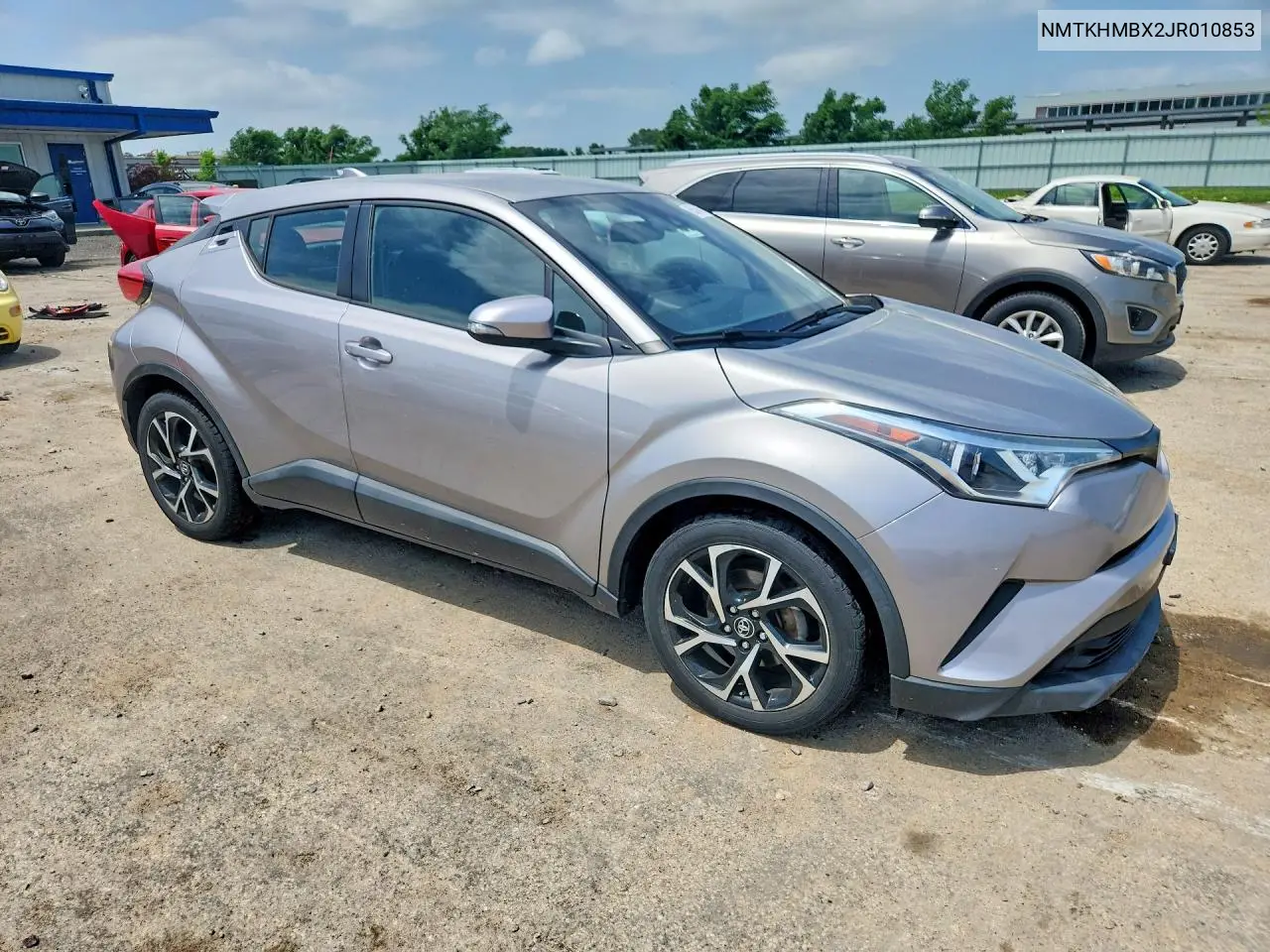 2018 Toyota C-Hr Xle VIN: NMTKHMBX2JR010853 Lot: 85617485