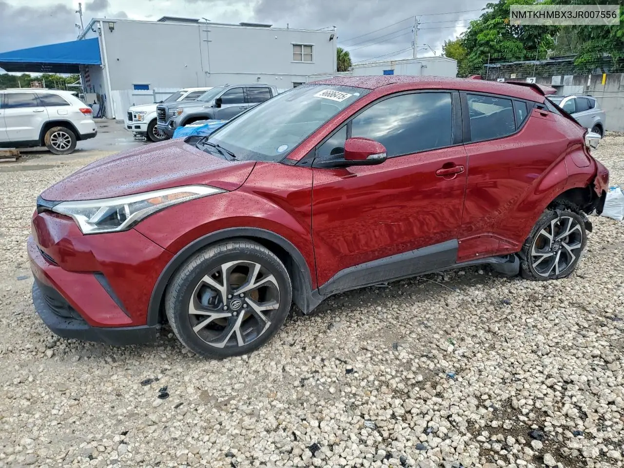 NMTKHMBX3JR007556 2018 Toyota C-Hr Xle
