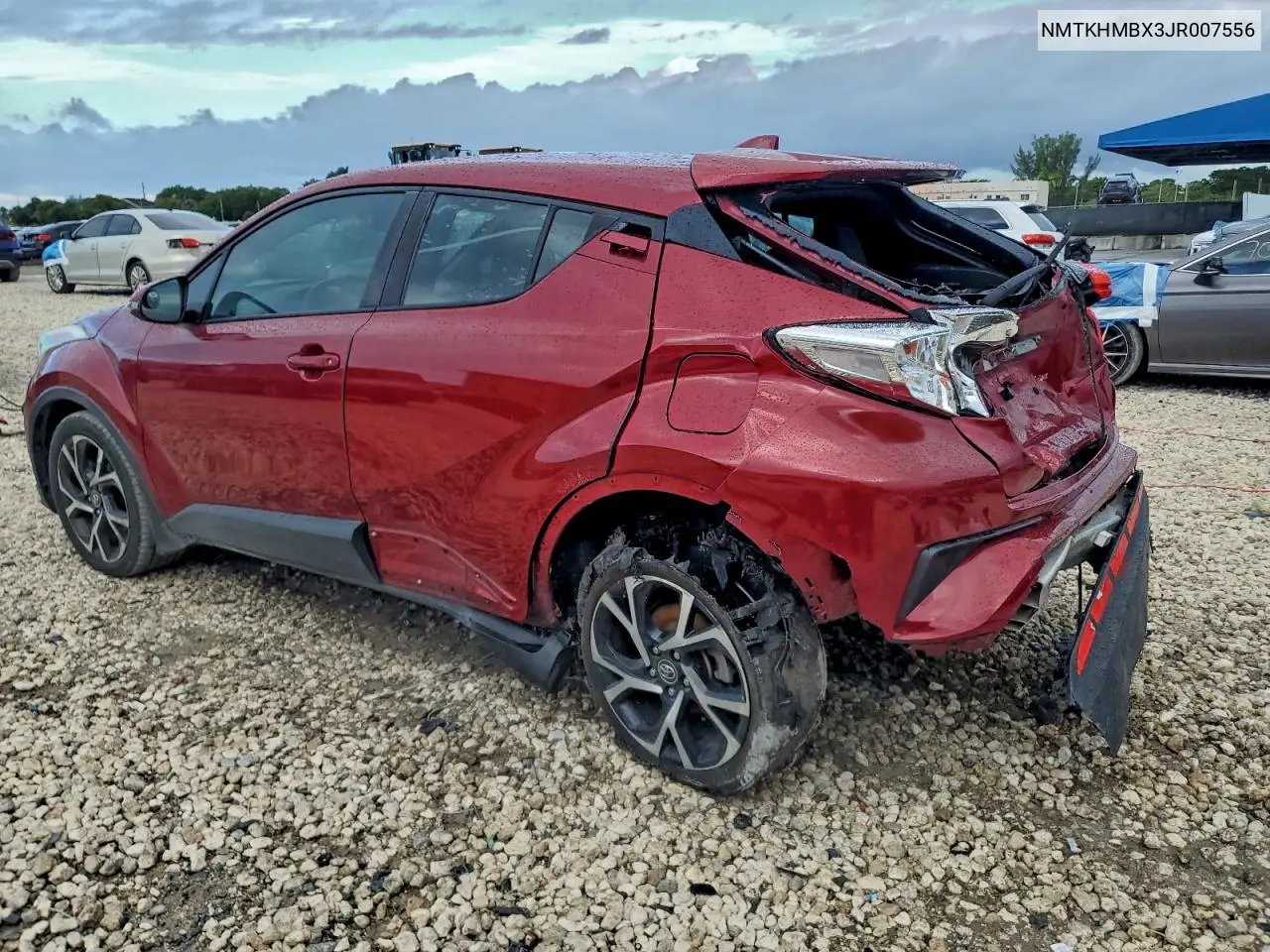 NMTKHMBX3JR007556 2018 Toyota C-Hr Xle