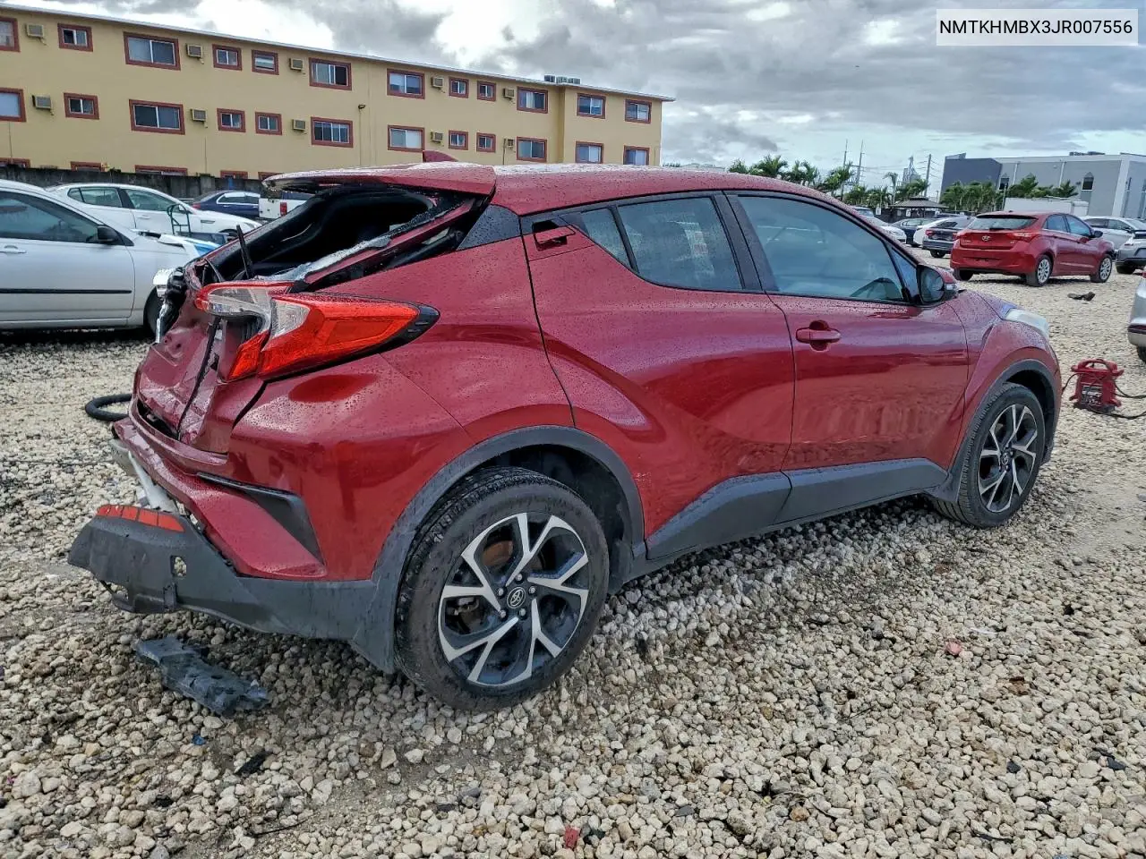 NMTKHMBX3JR007556 2018 Toyota C-Hr Xle