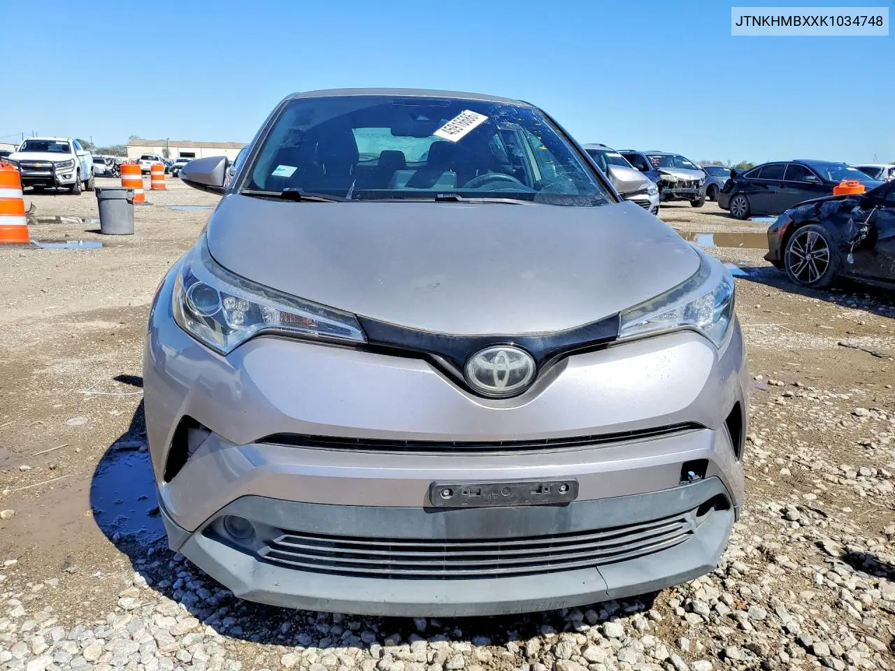 2019 Toyota C-Hr Xle VIN: JTNKHMBXXK1034748 Lot: 45916686