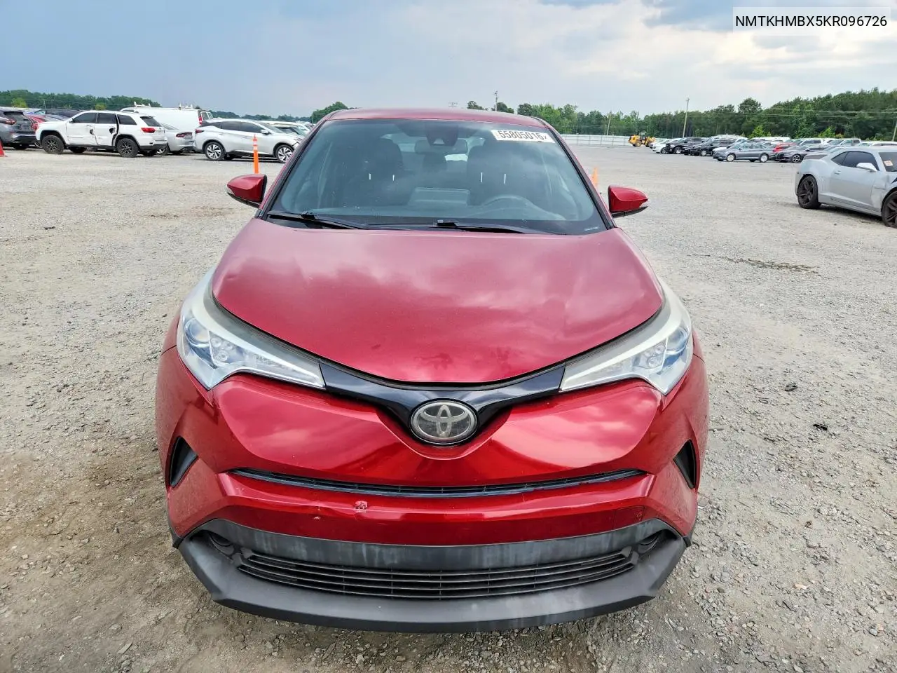 2019 Toyota C-Hr Le VIN: NMTKHMBX5KR096726 Lot: 55805016