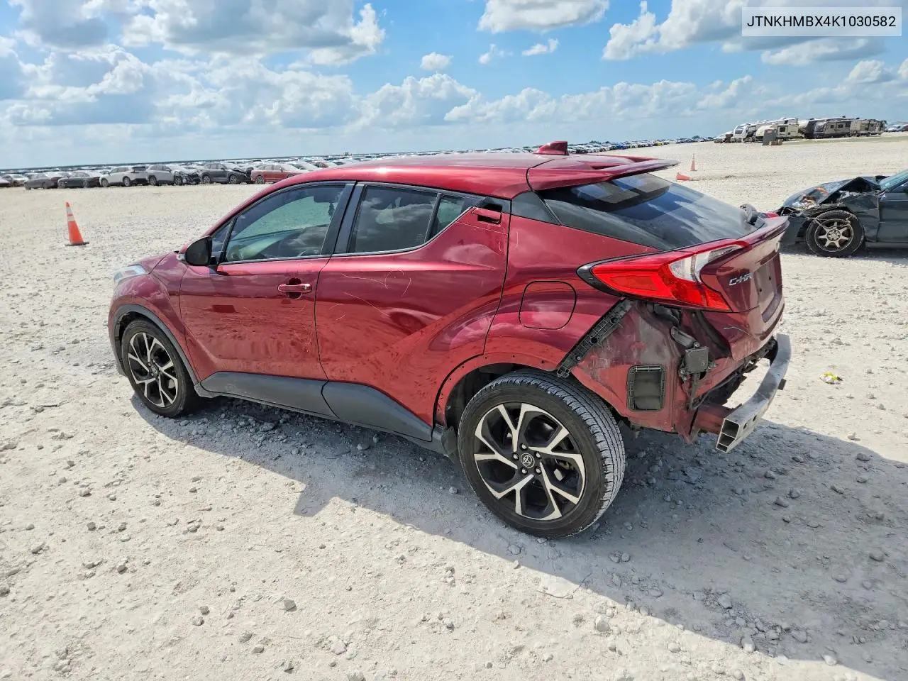 2019 Toyota C-Hr Xle VIN: JTNKHMBX4K1030582 Lot: 56228936