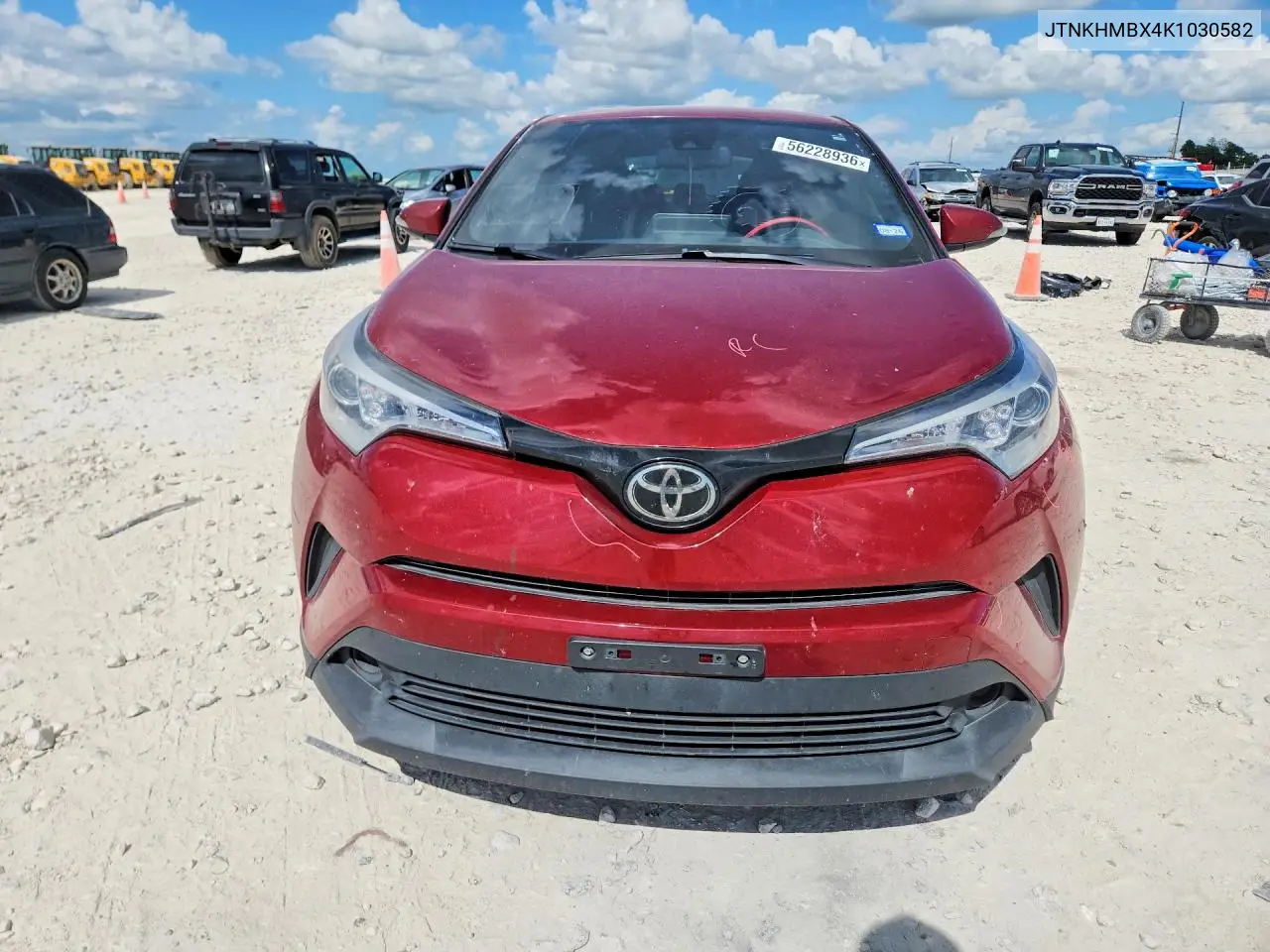 2019 Toyota C-Hr Xle VIN: JTNKHMBX4K1030582 Lot: 56228936