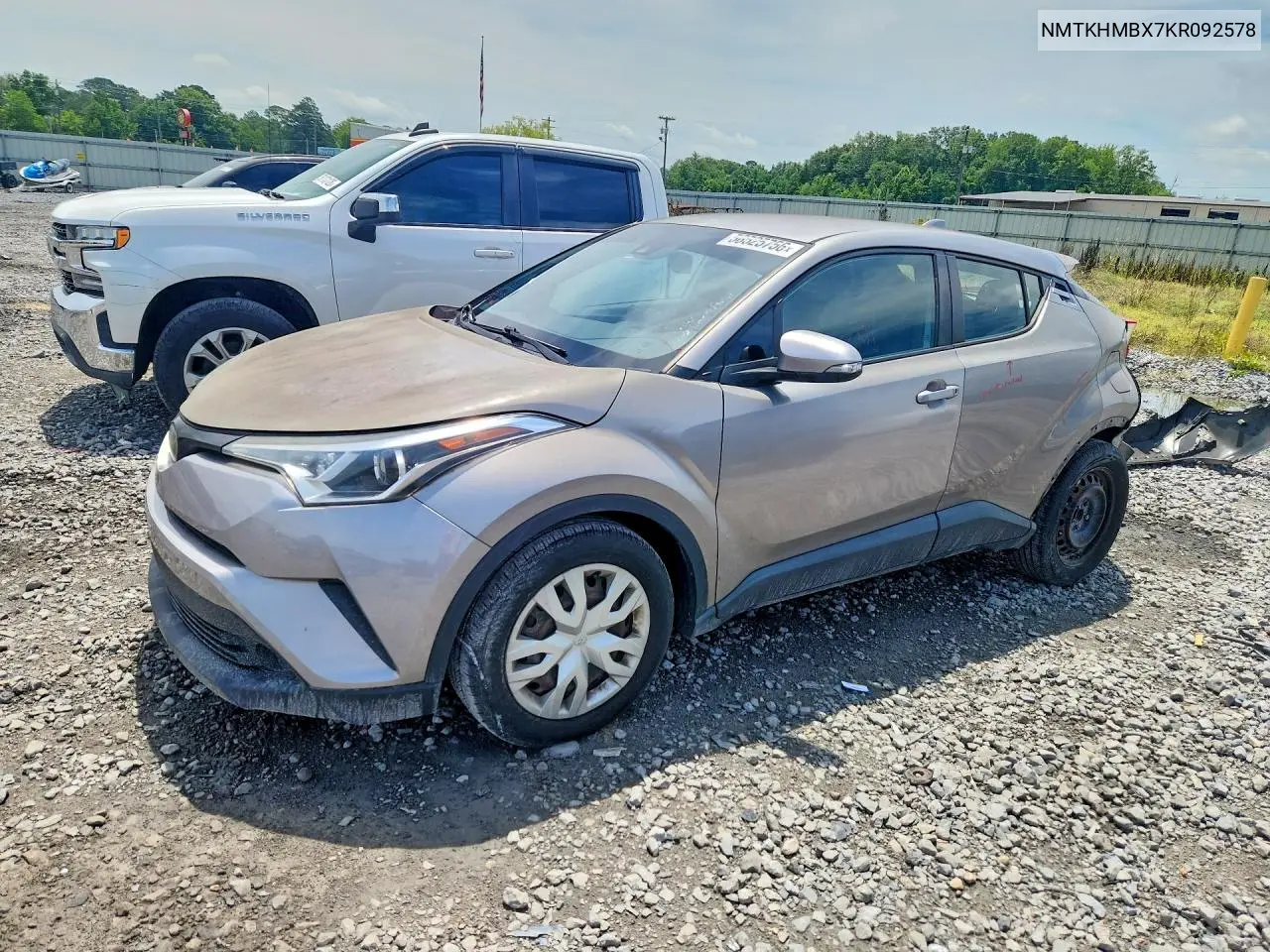 2019 Toyota C-Hr Le VIN: NMTKHMBX7KR092578 Lot: 56525756