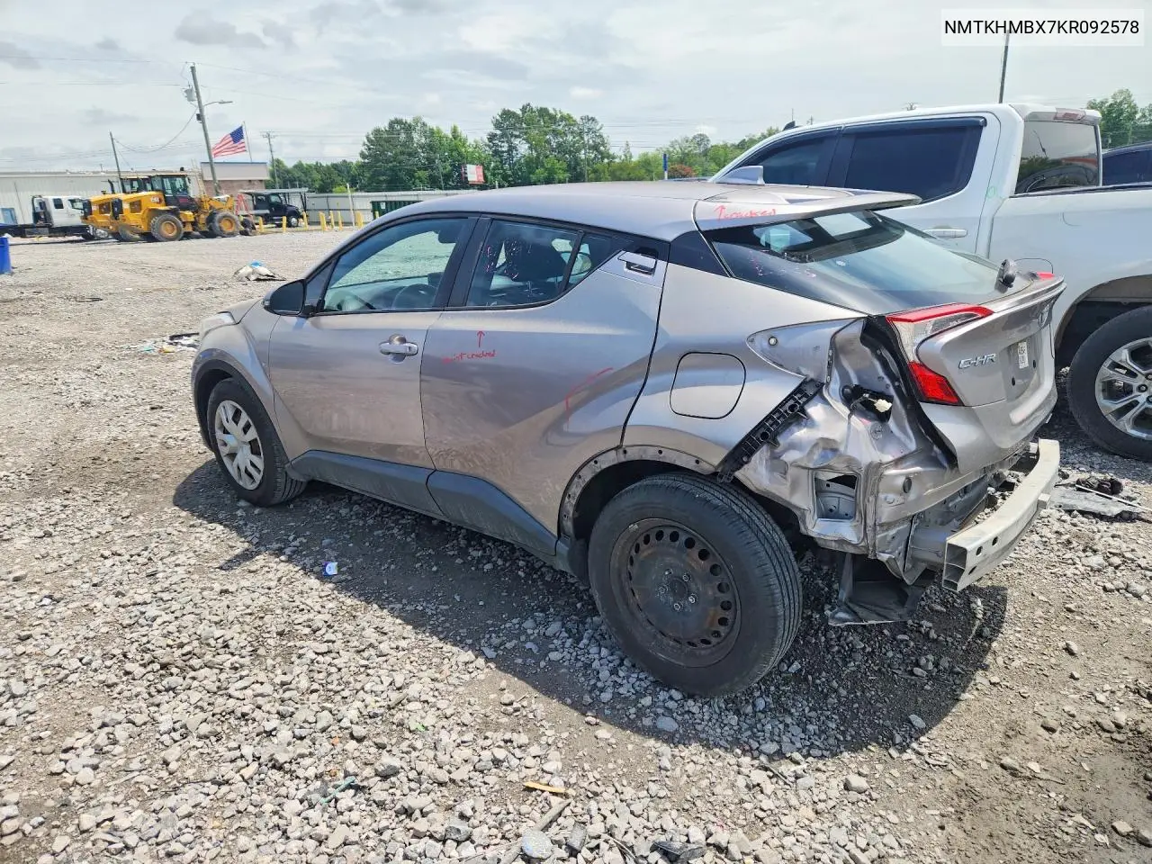 2019 Toyota C-Hr Le VIN: NMTKHMBX7KR092578 Lot: 56525756