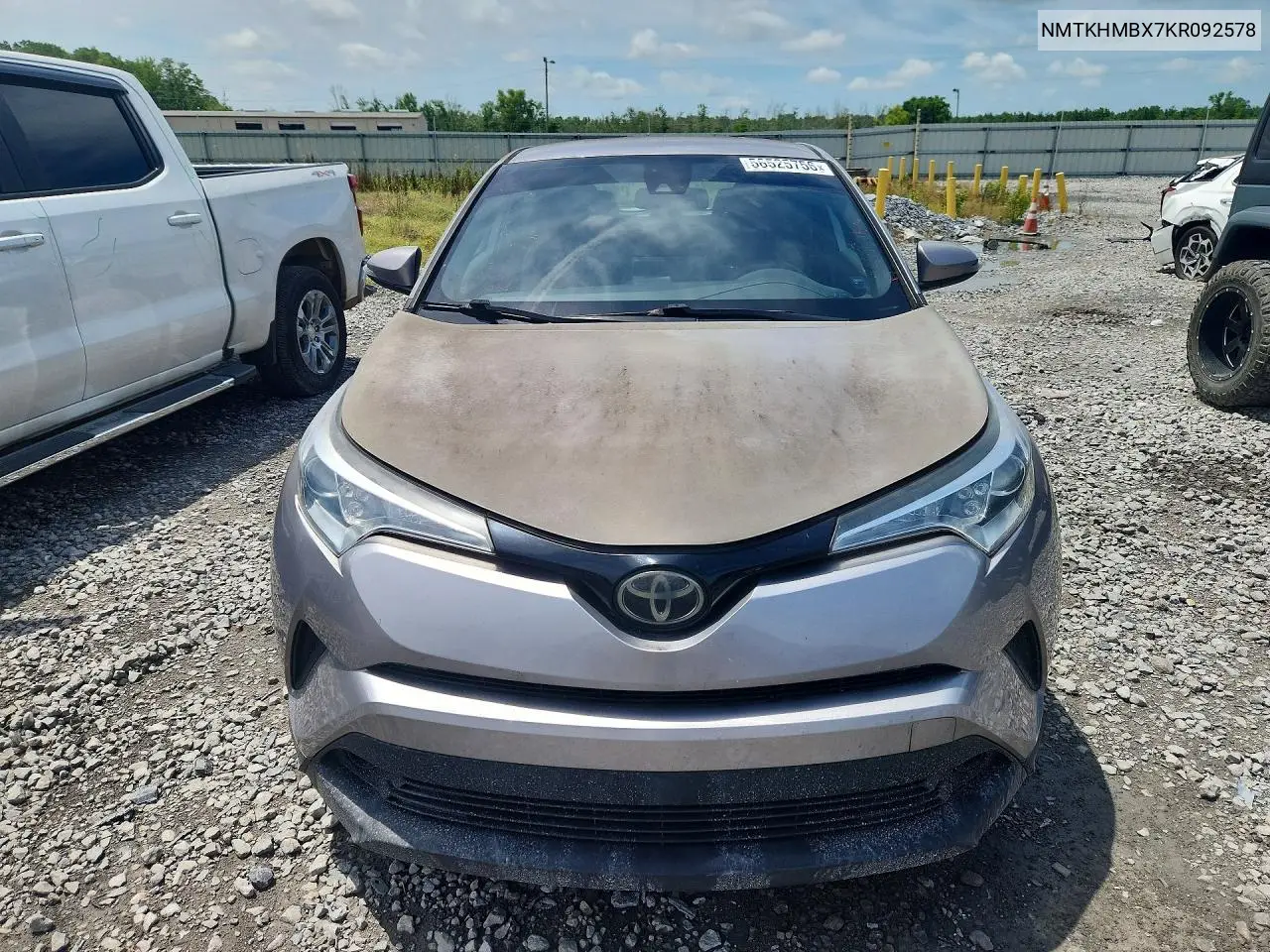 2019 Toyota C-Hr Le VIN: NMTKHMBX7KR092578 Lot: 56525756