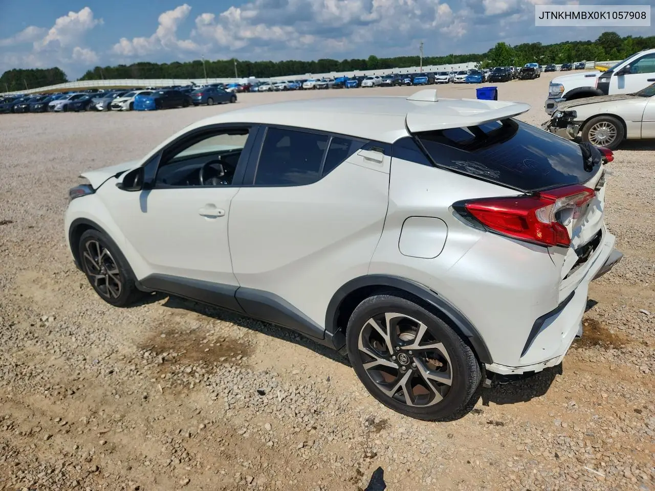 2019 Toyota C-Hr Xle VIN: JTNKHMBX0K1057908 Lot: 56574336