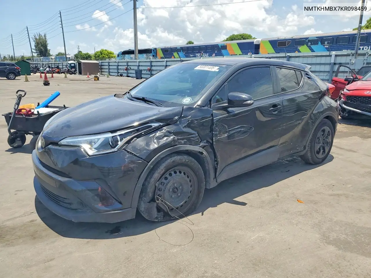 2019 Toyota C-Hr Le VIN: NMTKHMBX7KR098459 Lot: 56801406