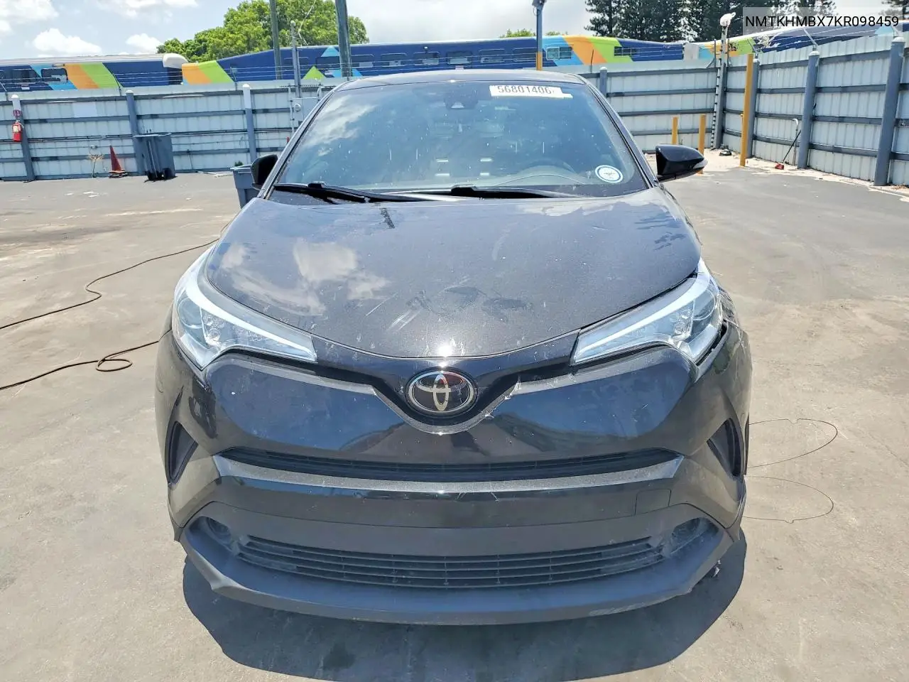 2019 Toyota C-Hr Le VIN: NMTKHMBX7KR098459 Lot: 56801406