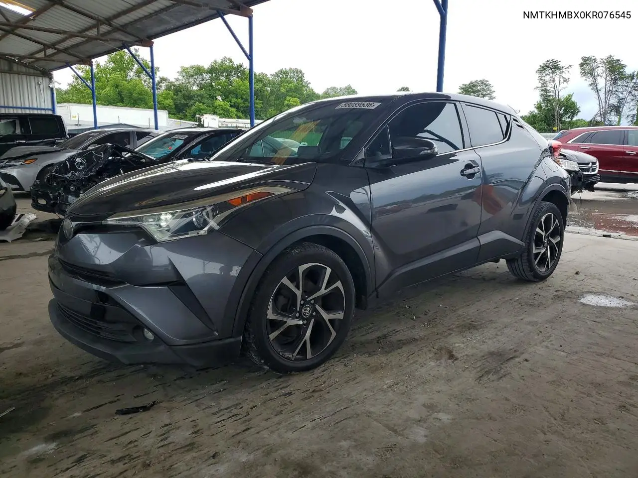 2019 Toyota C-Hr Limited VIN: NMTKHMBX0KR076545 Lot: 58089536