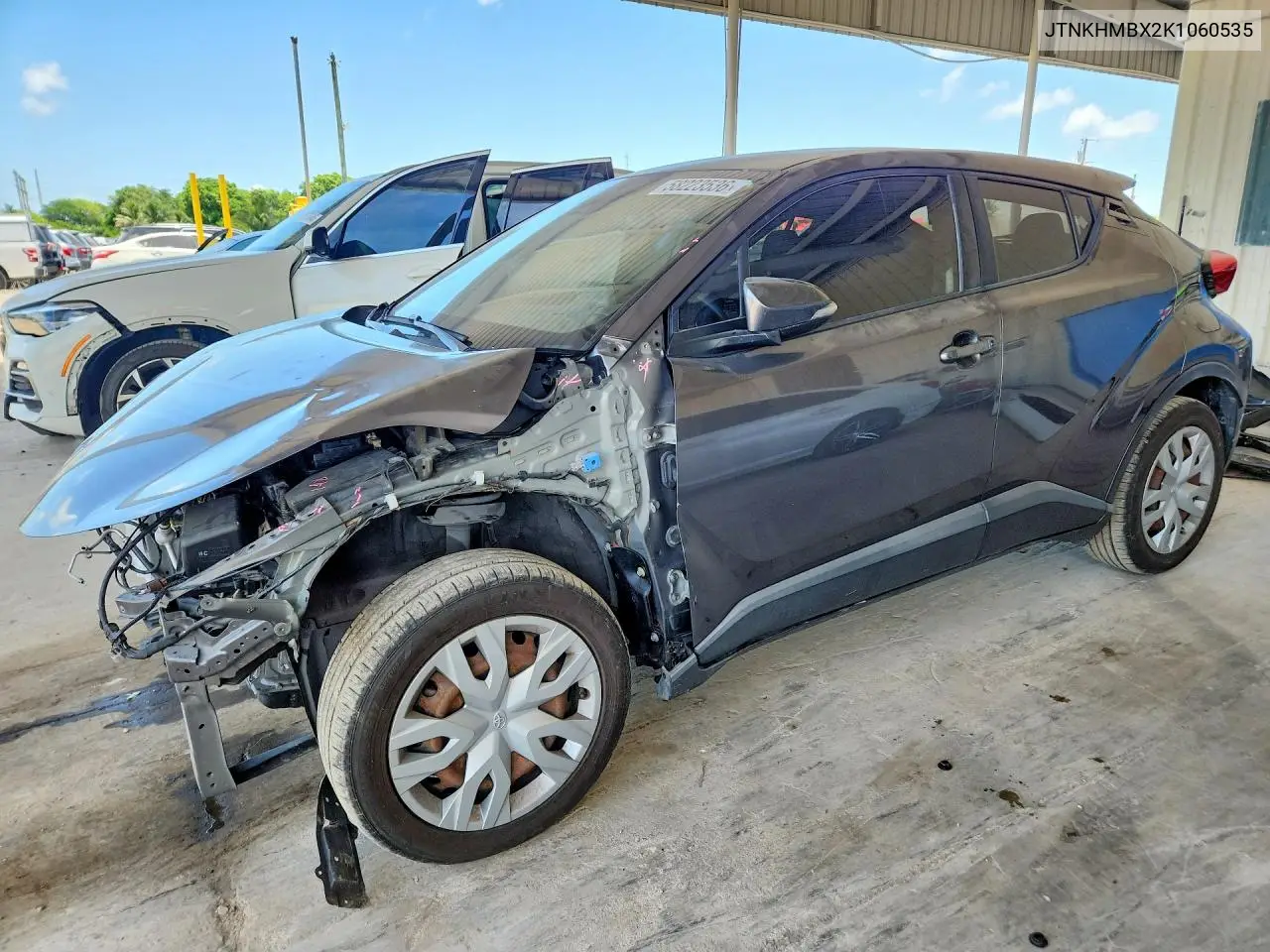 2019 Toyota C-Hr Le VIN: JTNKHMBX2K1060535 Lot: 58223536