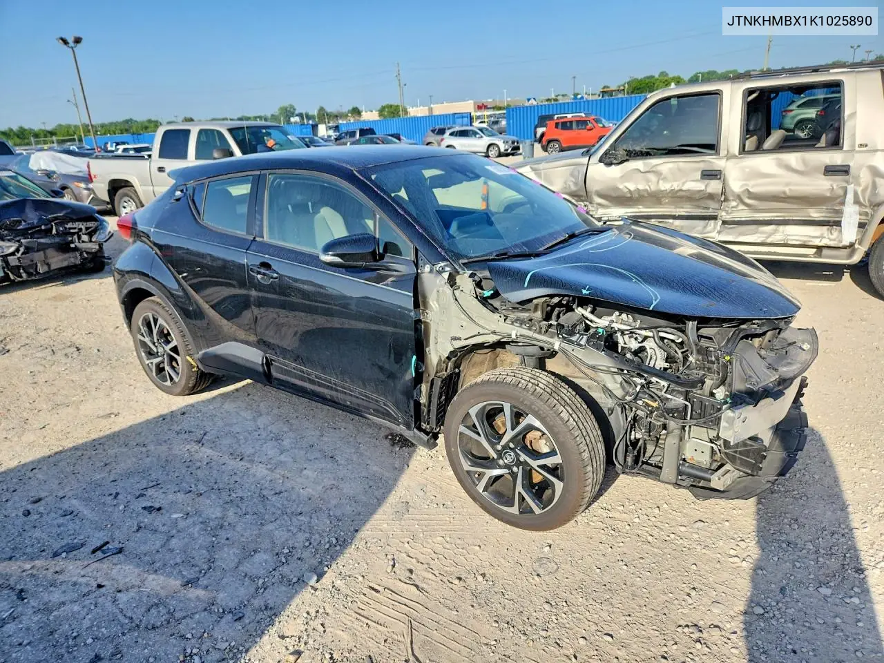 2019 Toyota C-Hr Xle VIN: JTNKHMBX1K1025890 Lot: 58252246