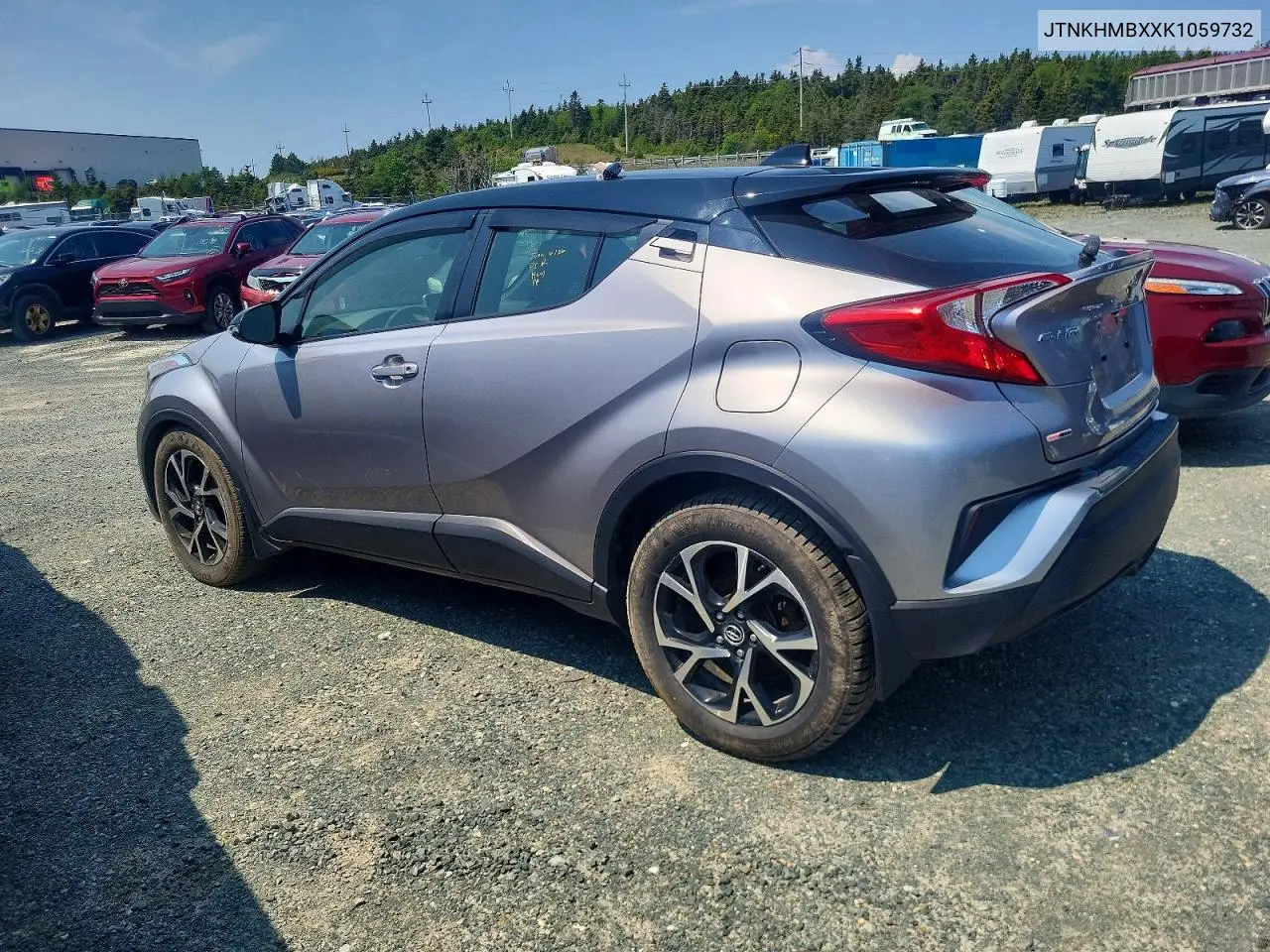 2019 Toyota C-Hr Le VIN: JTNKHMBXXK1059732 Lot: 58420936