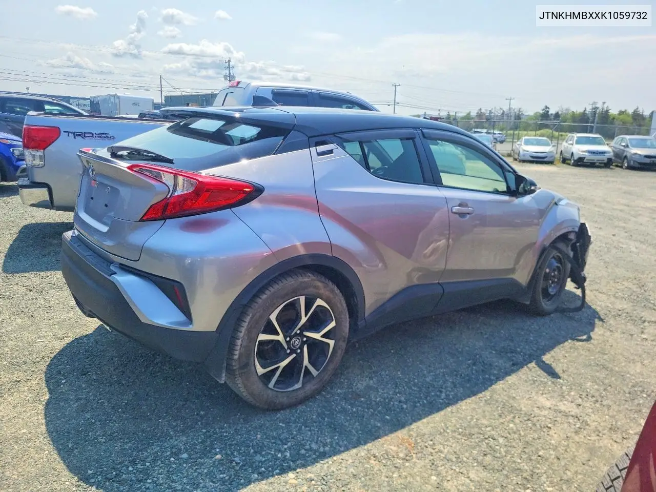 2019 Toyota C-Hr Le VIN: JTNKHMBXXK1059732 Lot: 58420936