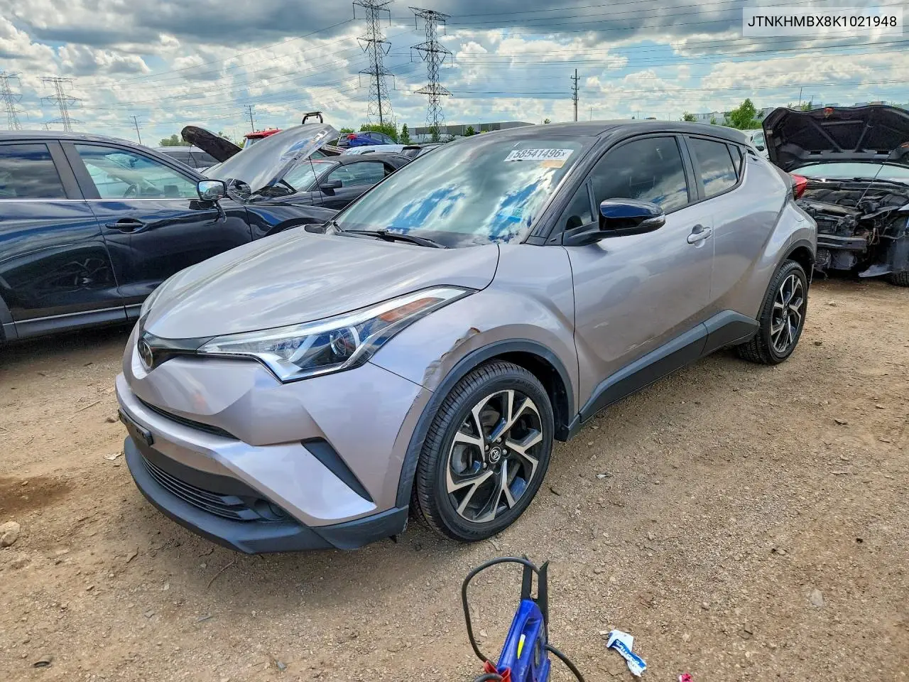 2019 Toyota C-Hr Xle VIN: JTNKHMBX8K1021948 Lot: 58541496