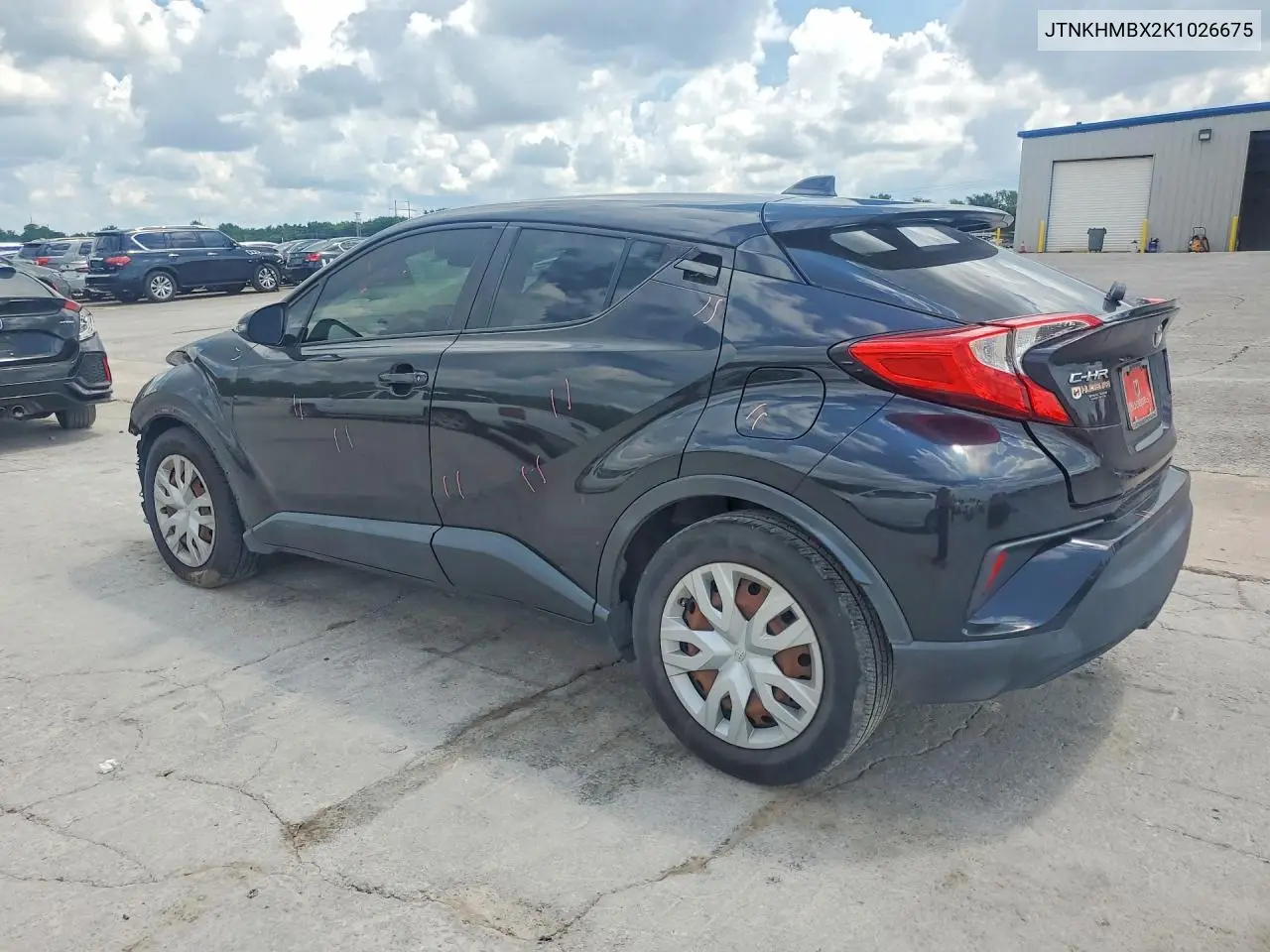 2019 Toyota C-Hr Le VIN: JTNKHMBX2K1026675 Lot: 58585786